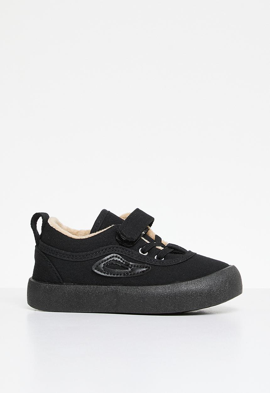 Pop Candy - Velcro & lace sneakers - black