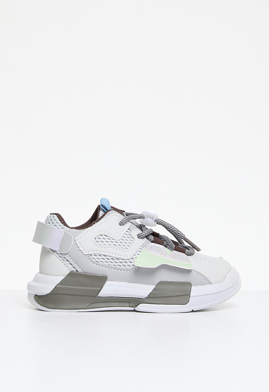 Pop Candy - Lace up sneakers - grey