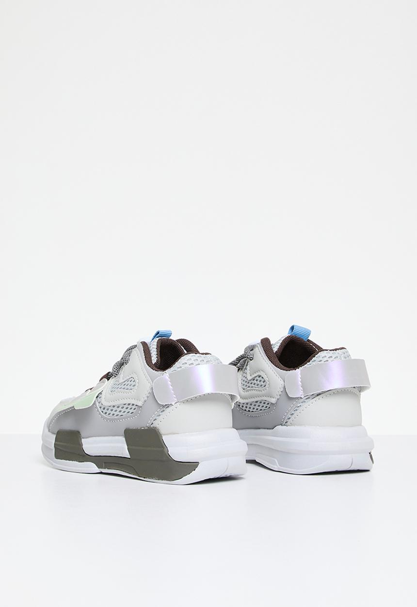 Pop Candy - Lace up sneakers - grey
