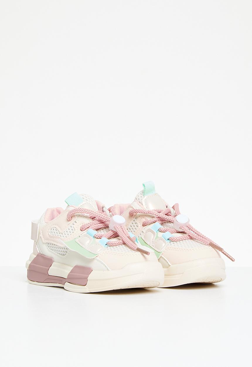 Pop Candy - Lace up sneakers - pink