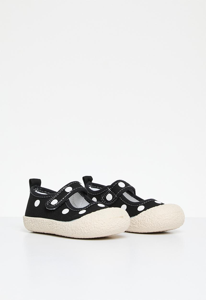 Pop Candy - Polka dot sneakers - black