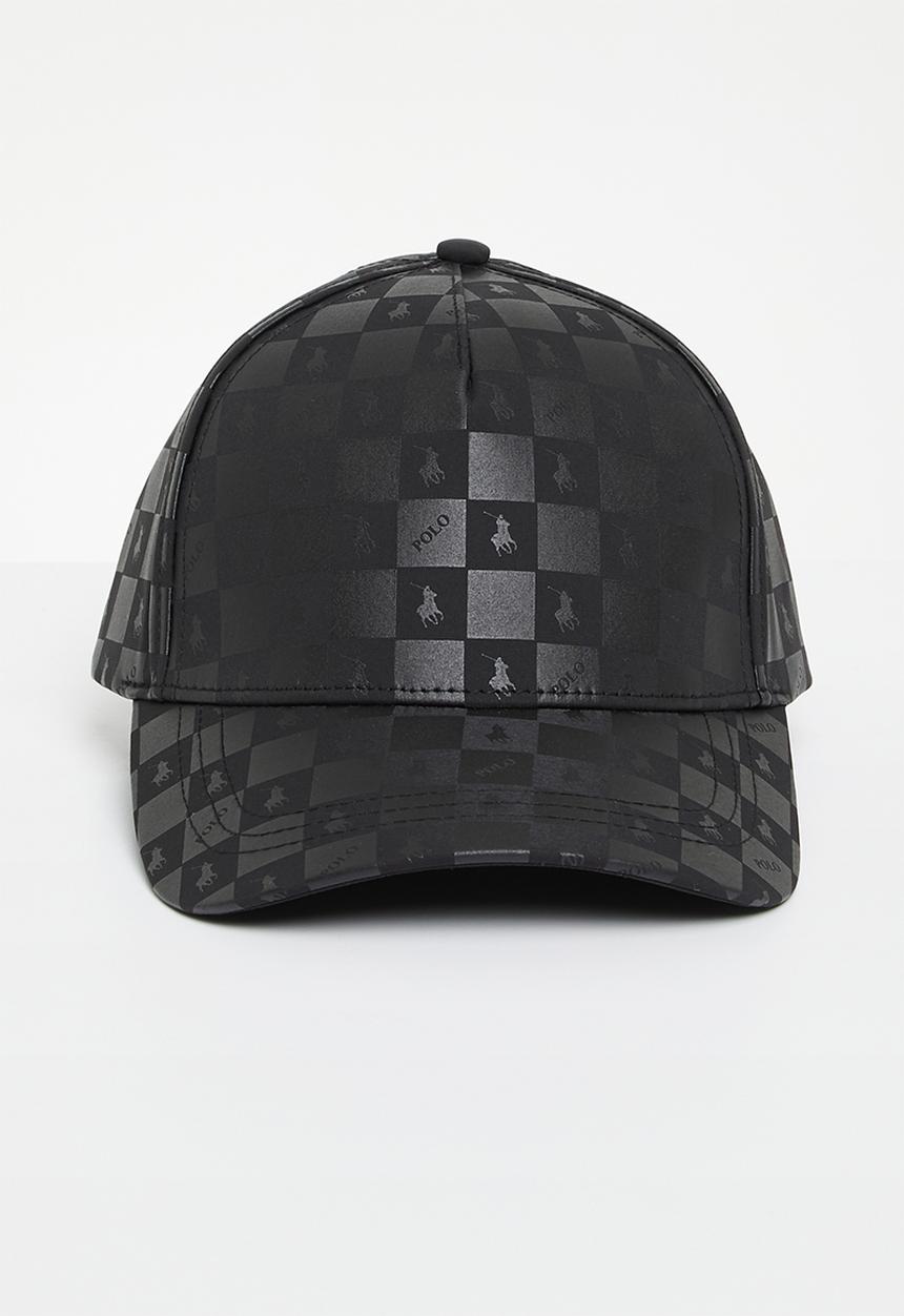 POLO - 5 Panel Block Monogram Peak - Black