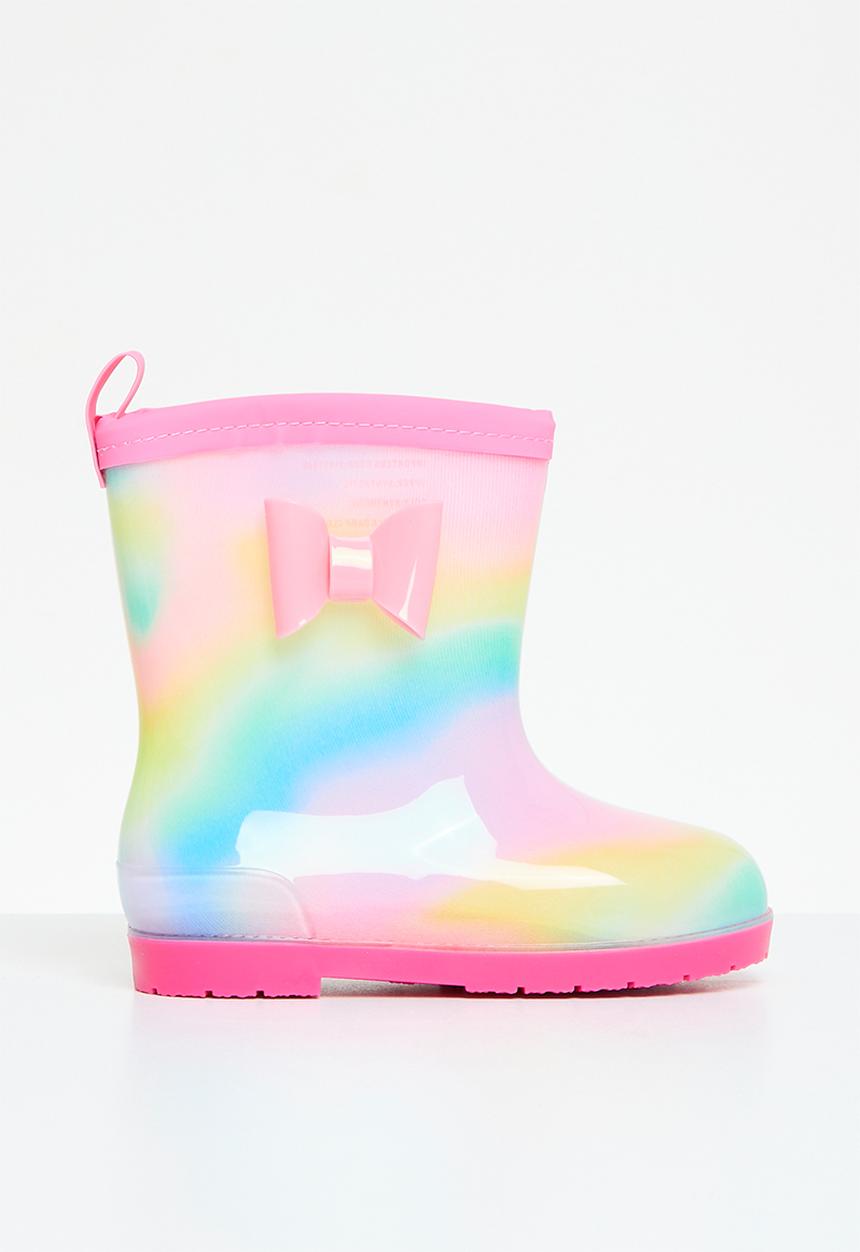 Pop Candy - Tie dye rain boots - multi