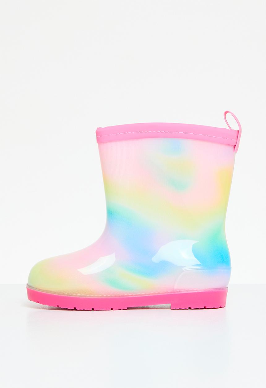 Pop Candy - Tie dye rain boots - multi