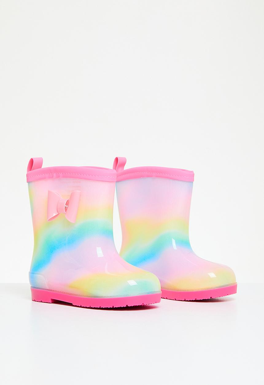 Pop Candy - Tie dye rain boots - multi