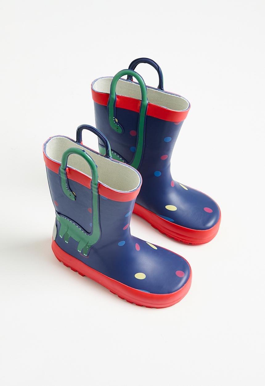 Pop Candy - Printed rain boots - blue
