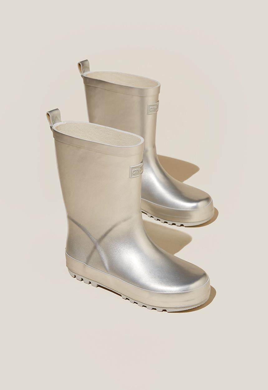 Cotton On - Kids rainboot - silver metallic