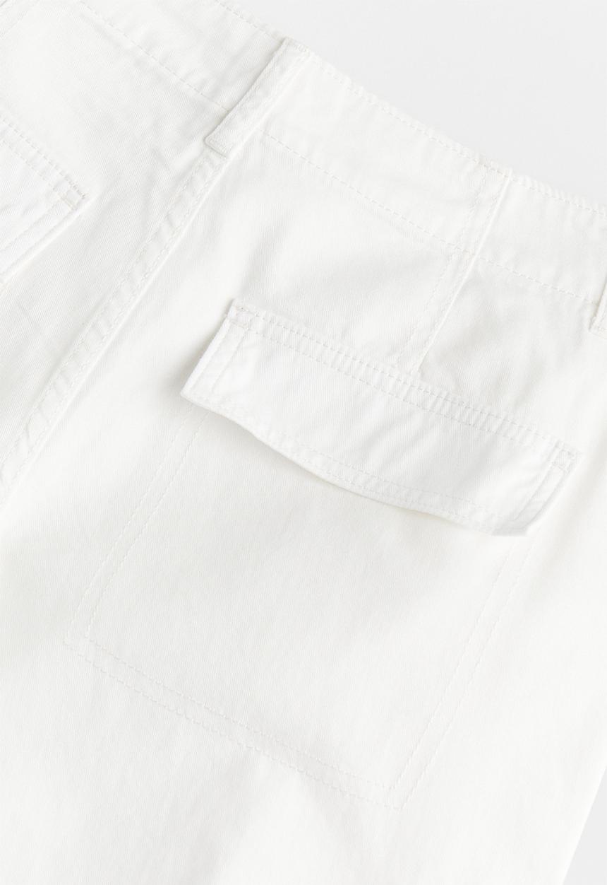 H&M - Cargo trousers - white