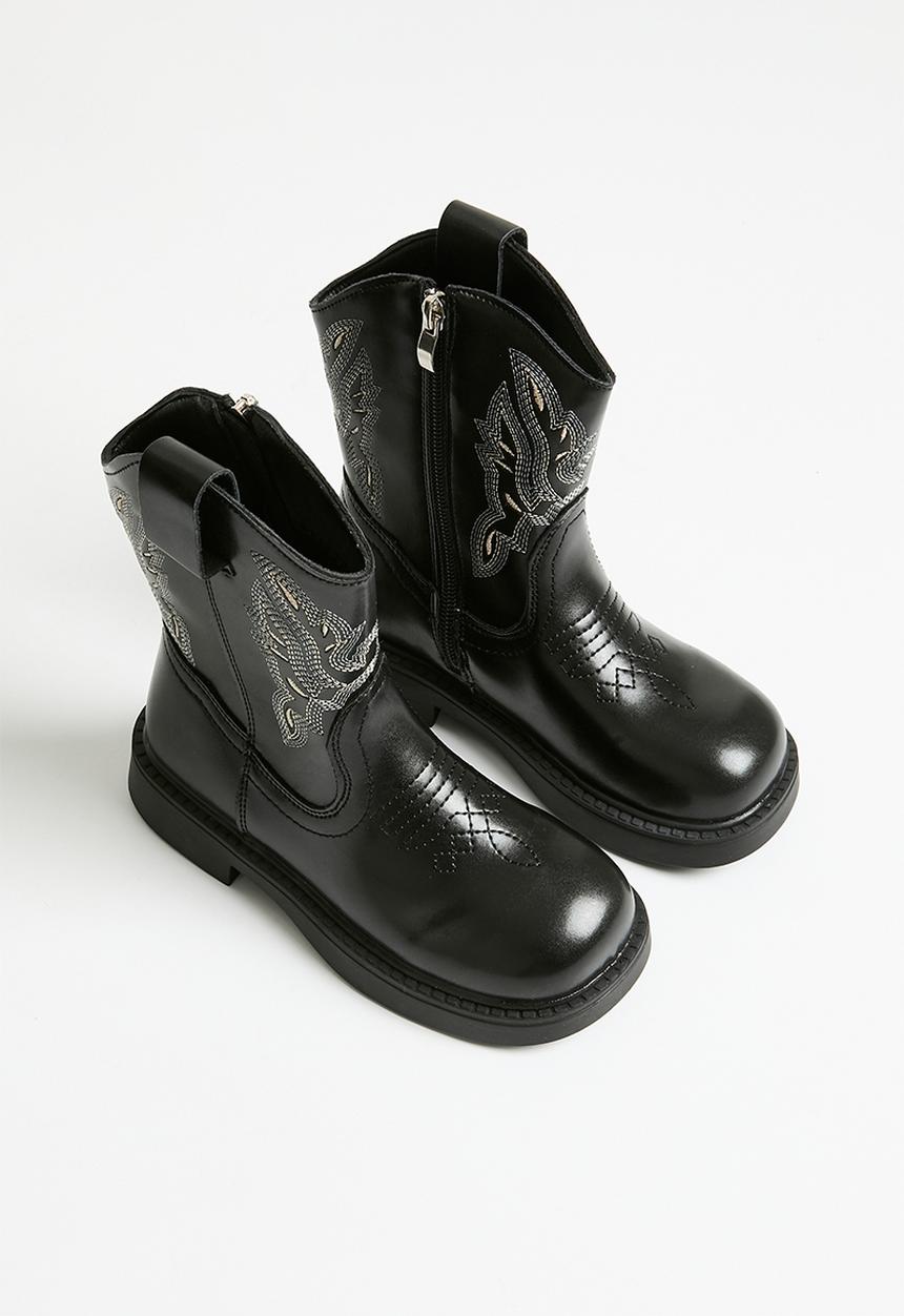 Pop Candy - Cowboy boots - black