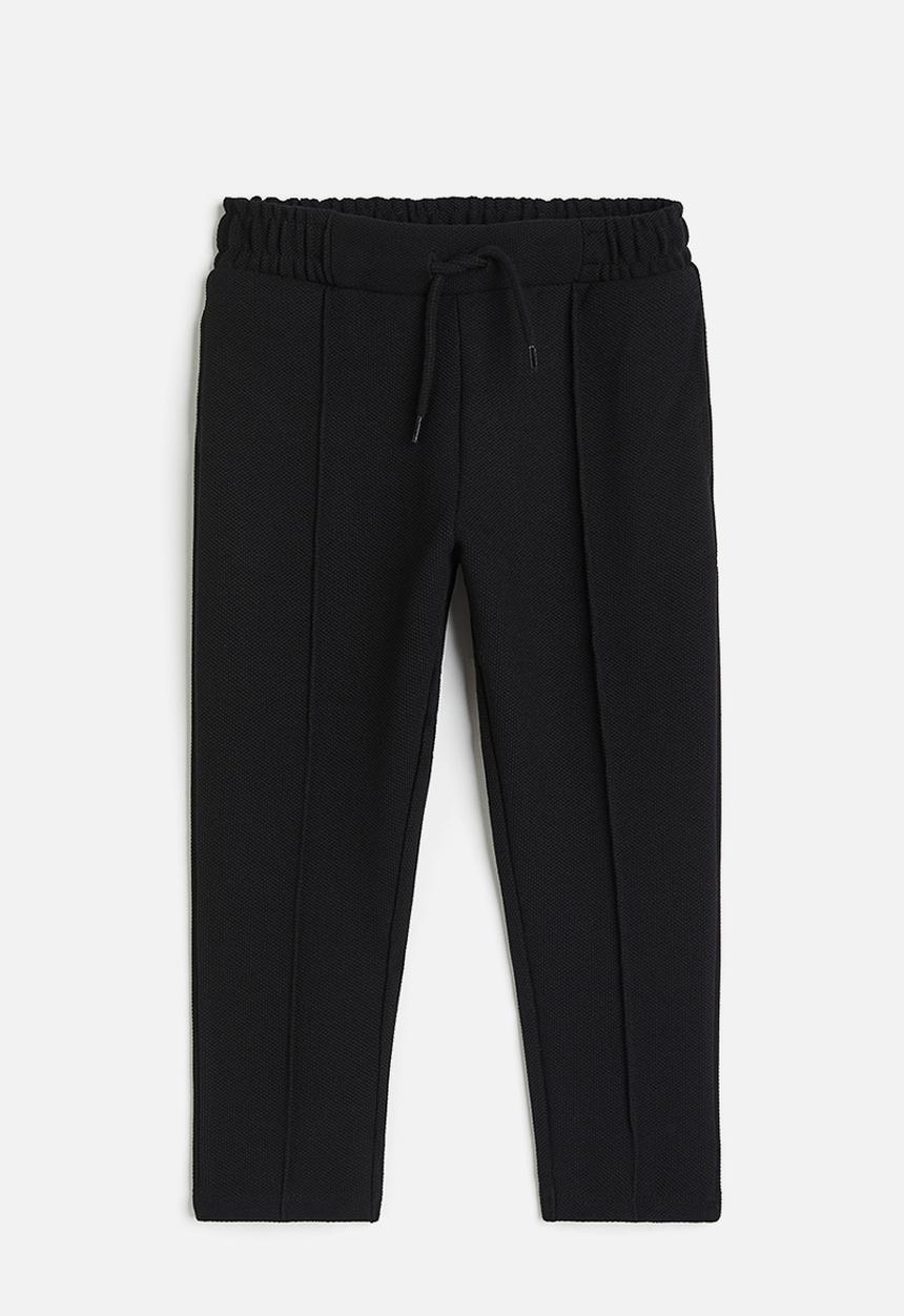 H&M - Dressy joggers - black