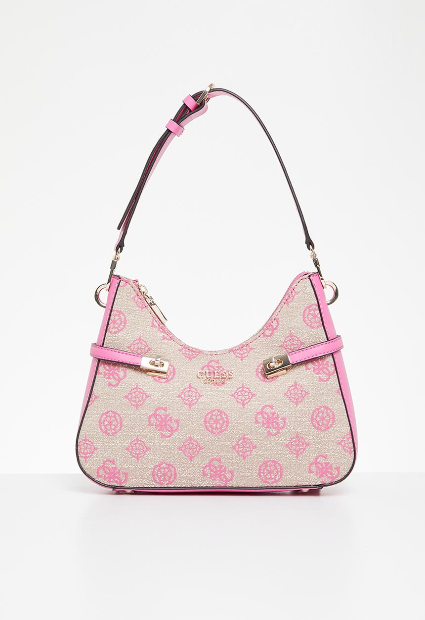 GUESS - Loralee hobo - pink logo