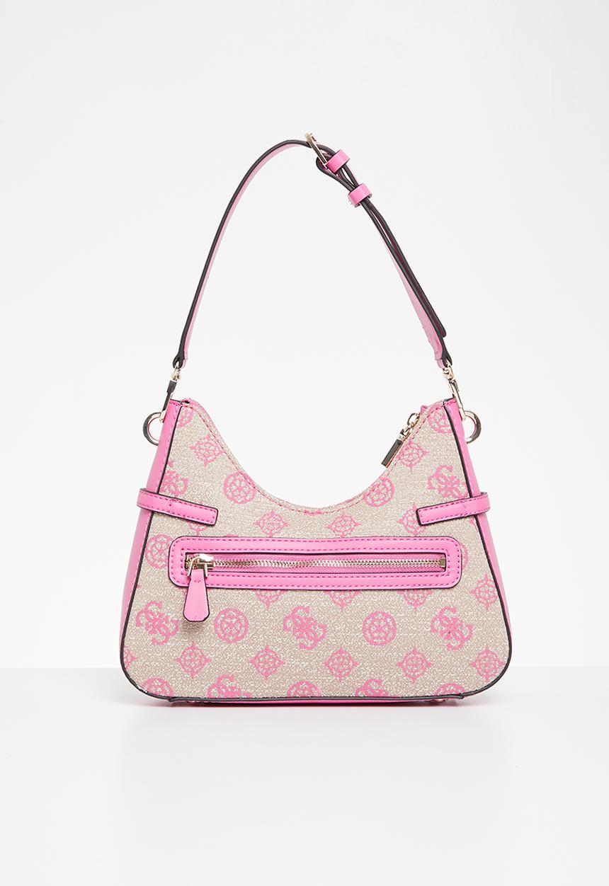 GUESS - Loralee hobo - pink logo