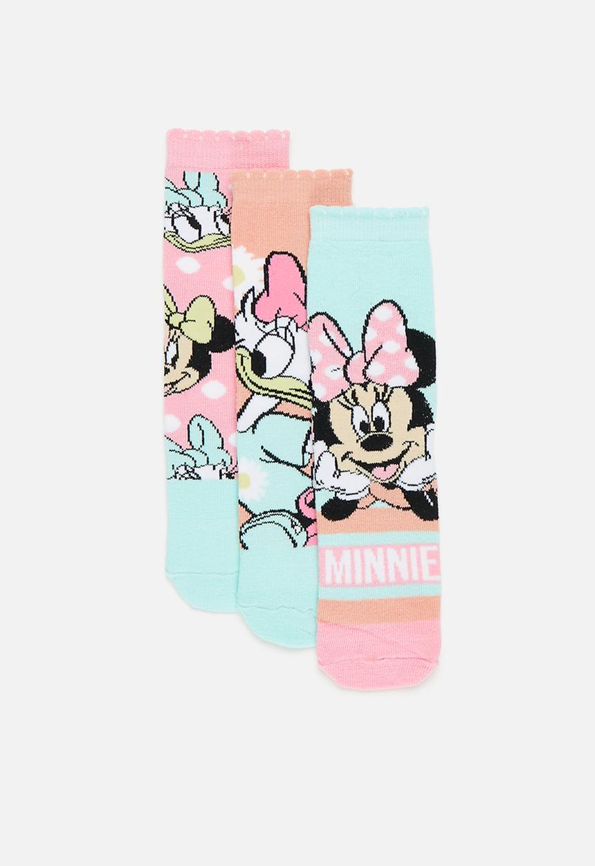 Character Group - Minnie 3 pack socks - pink