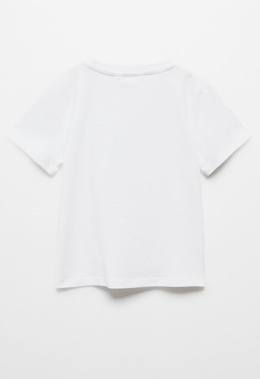 MANGO - T-shirt basica6b - white