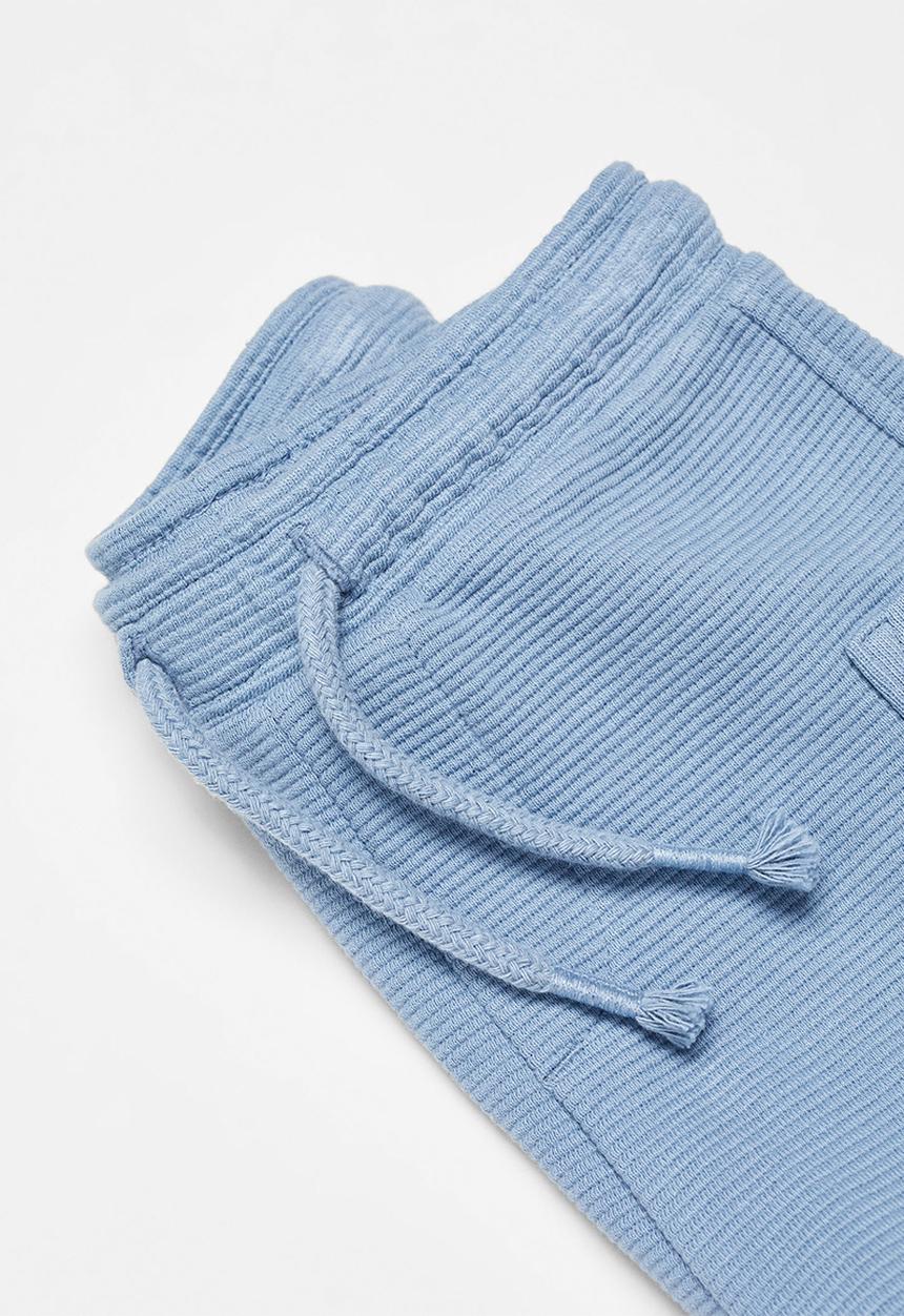 MANGO - Bermuda shorts wave - blue