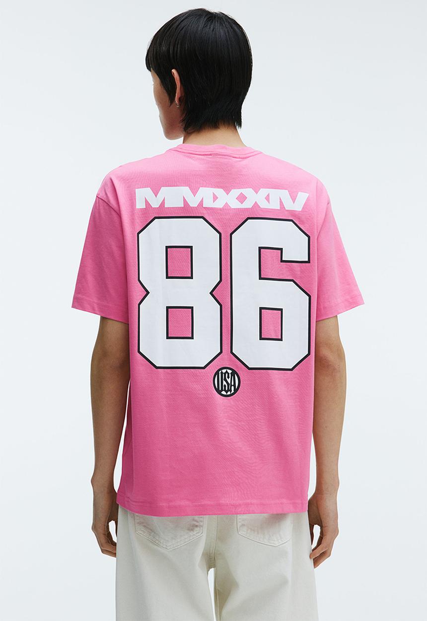 H&M - Loose fit t-shirt - pink & harlem