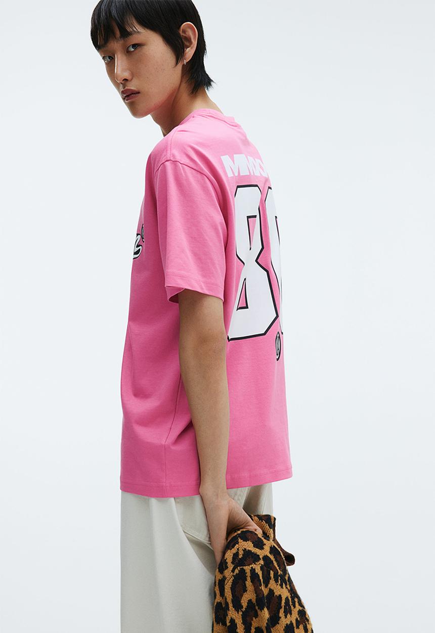H&M - Loose fit t-shirt - pink & harlem