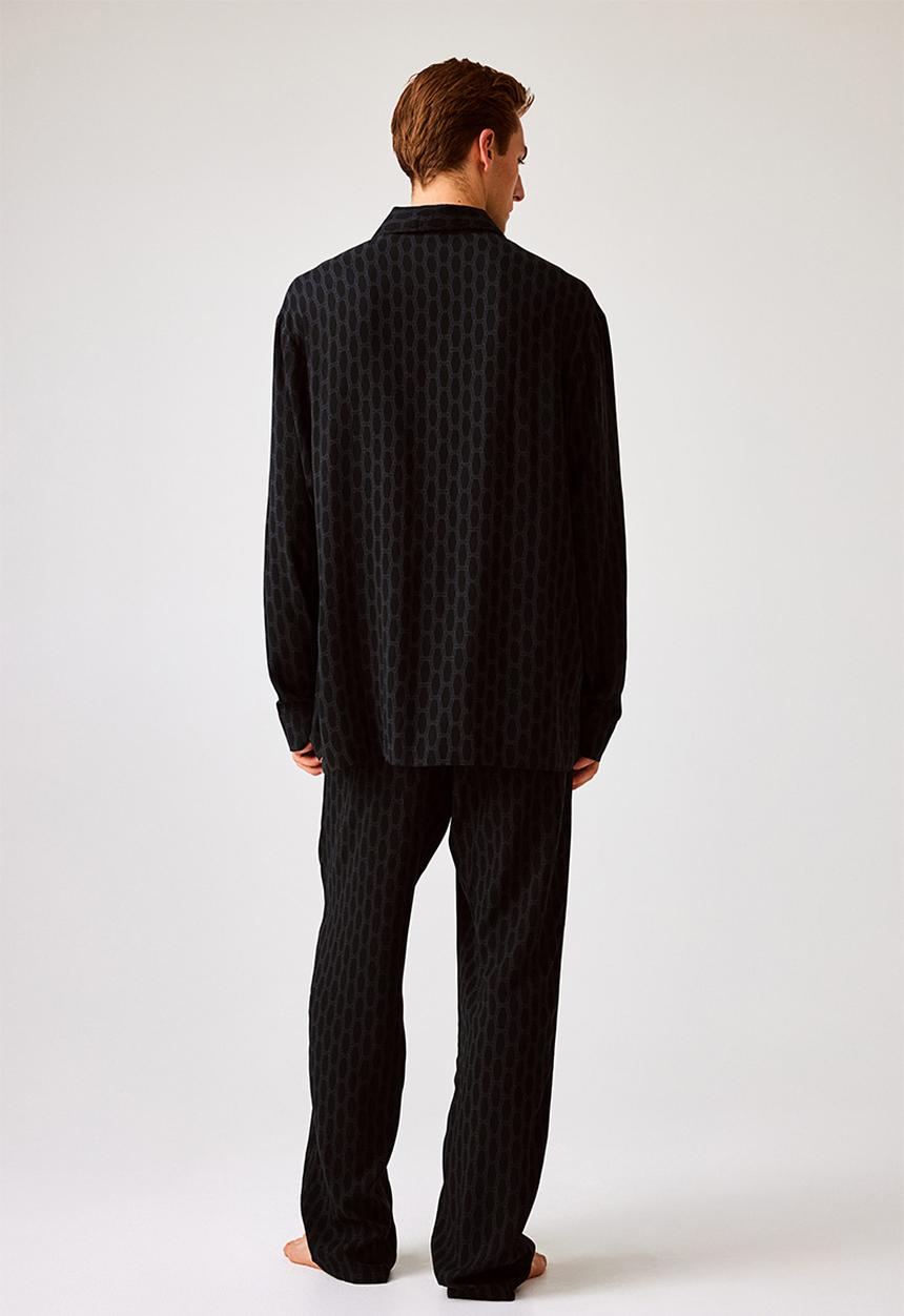 H&M - Relaxed fit pyjamas - black & patterned