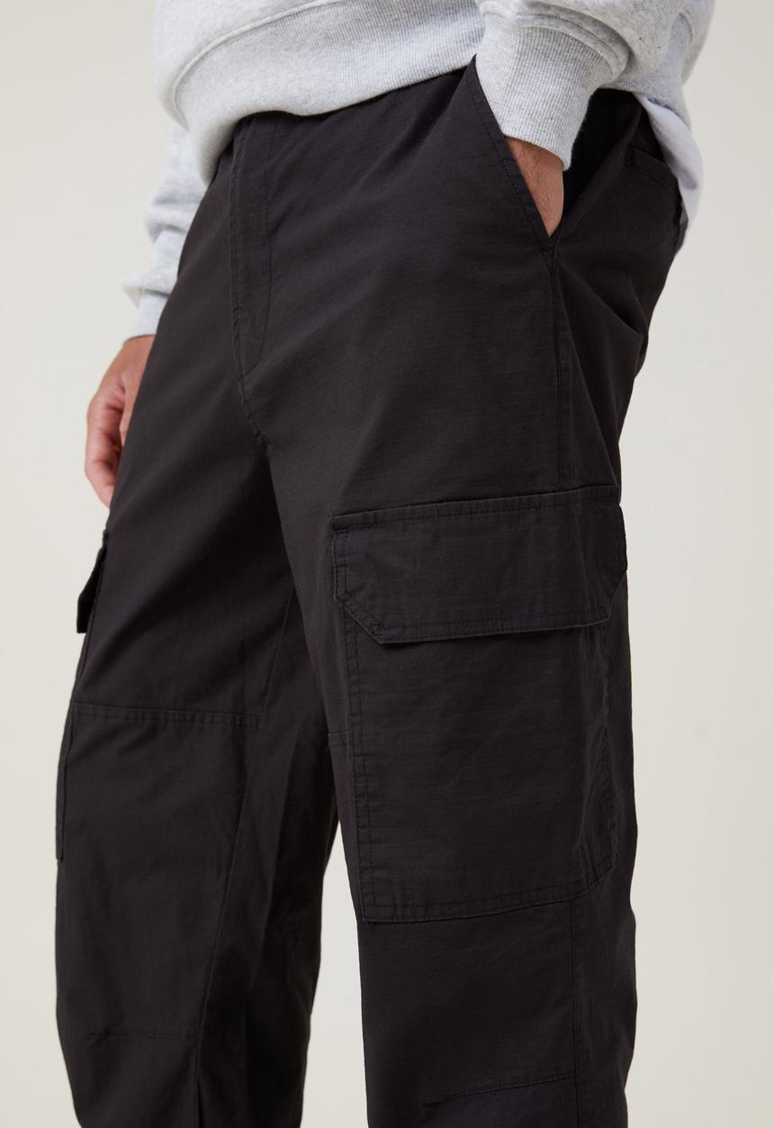 Cotton On - Ripstop Jogger - Black