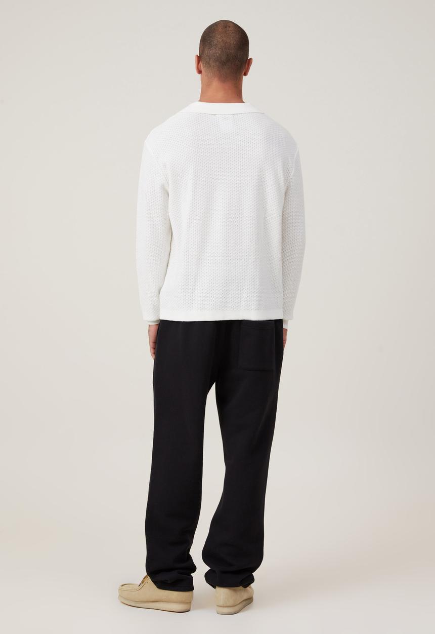 Cotton On - Relaxed track pant - black