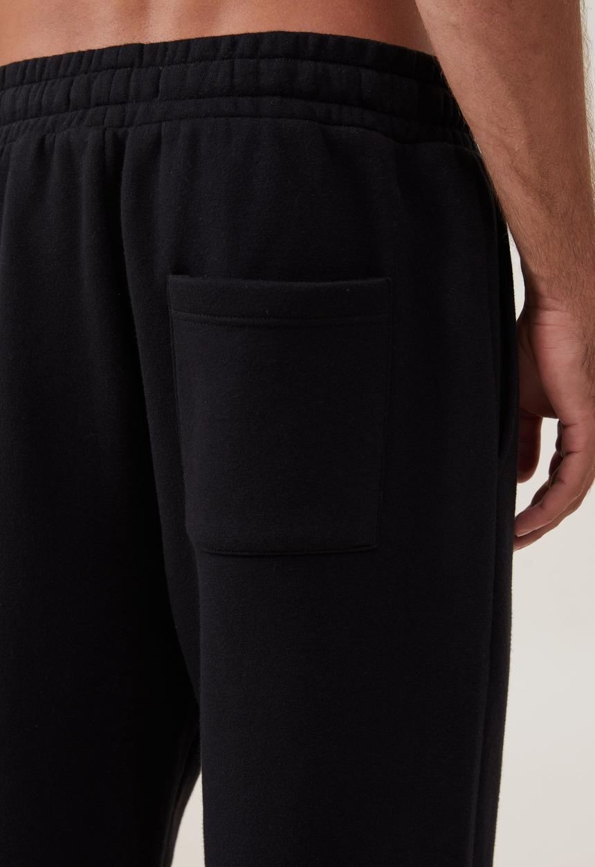 Cotton On - Relaxed track pant - black