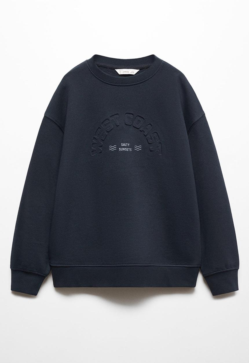 MANGO - Sweatshirt coast - navy