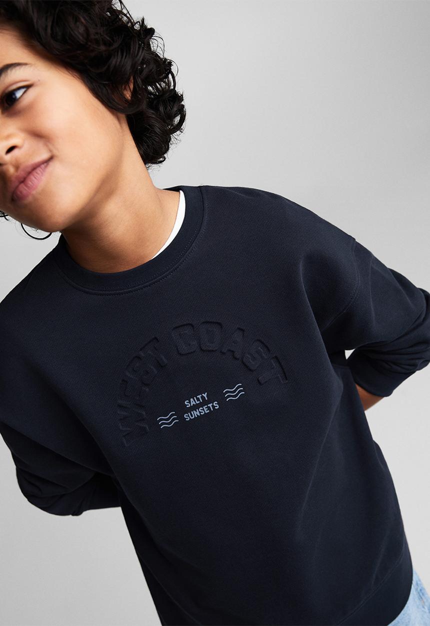 MANGO - Sweatshirt coast - navy