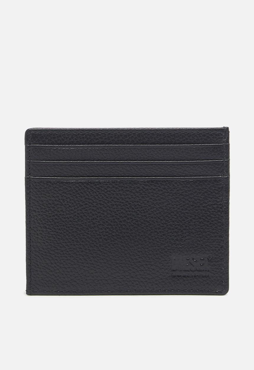 Diesel  - Hissu Evo Johnny Wallet - Black Leather