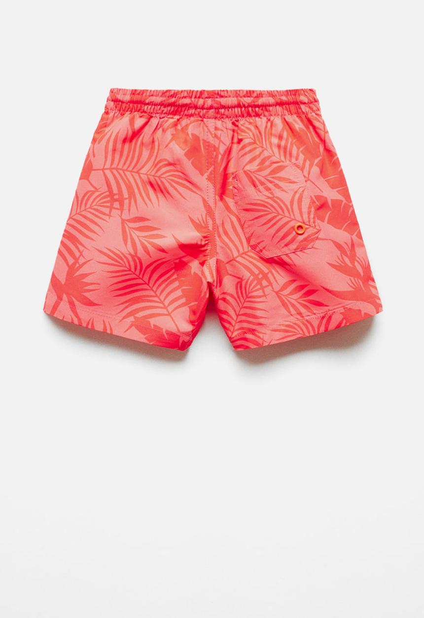 MANGO - Swimming trunks leafbb - pastel pink