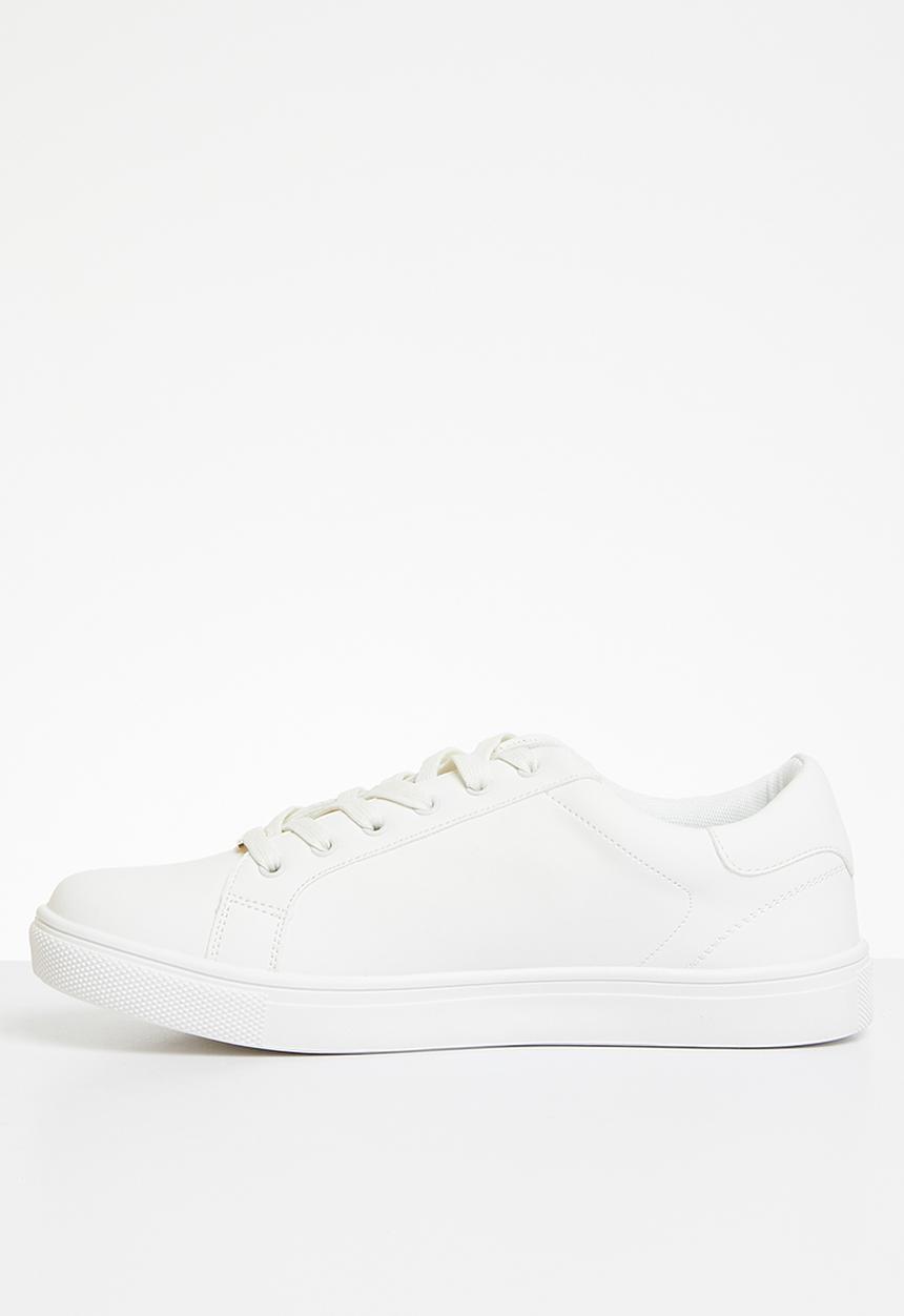 POLO - Side trim sneaker - white