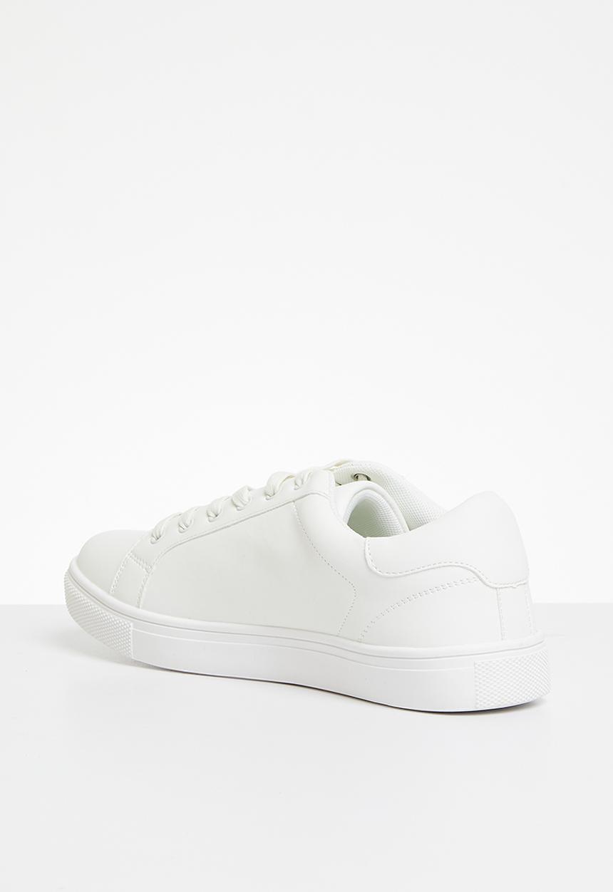 POLO - Side trim sneaker - white