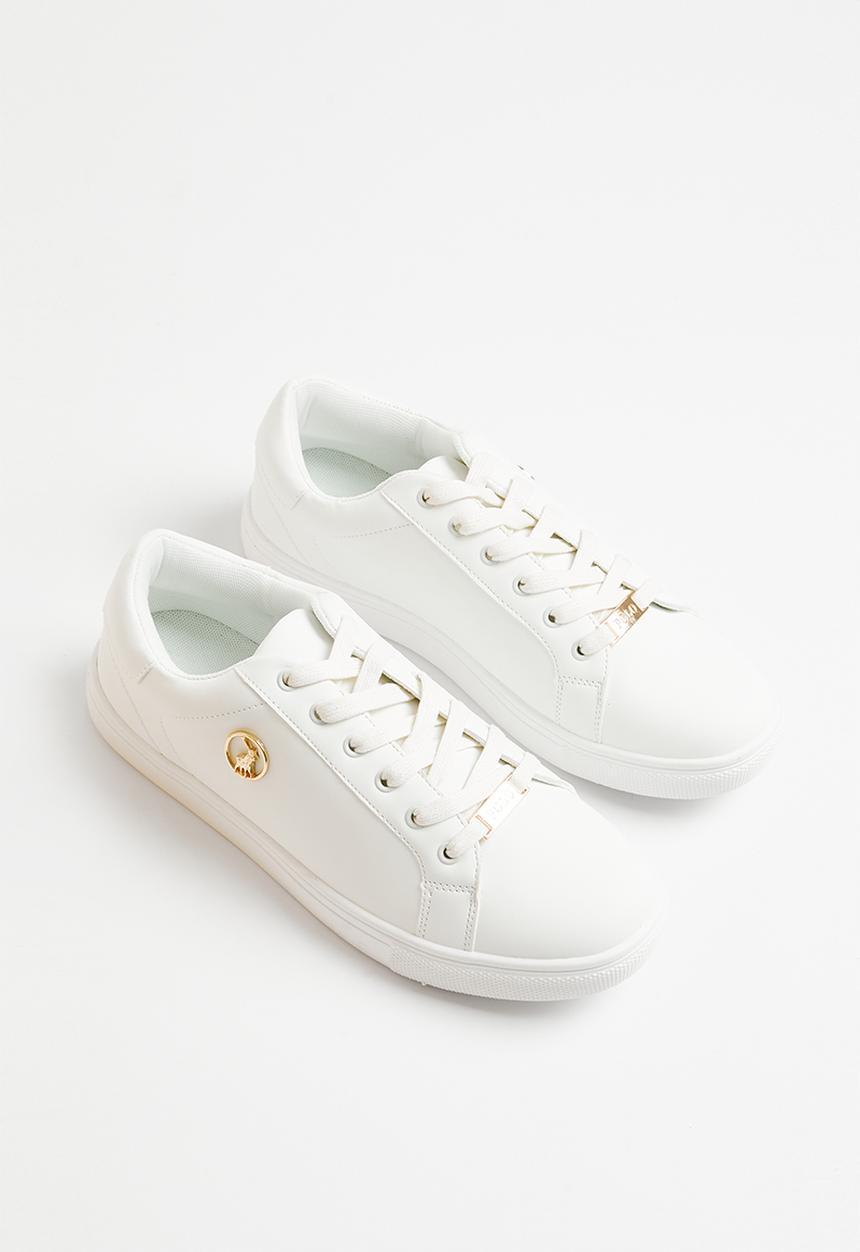 POLO - Side trim sneaker - white