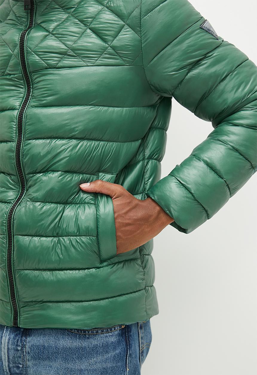 GUESS - Super light puffa jacket - urban sky