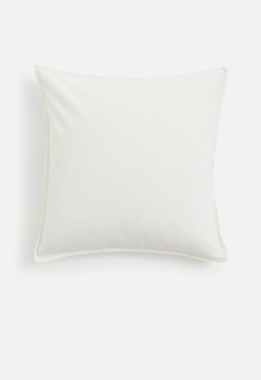 H&M - Linen-blend cushion cover - white
