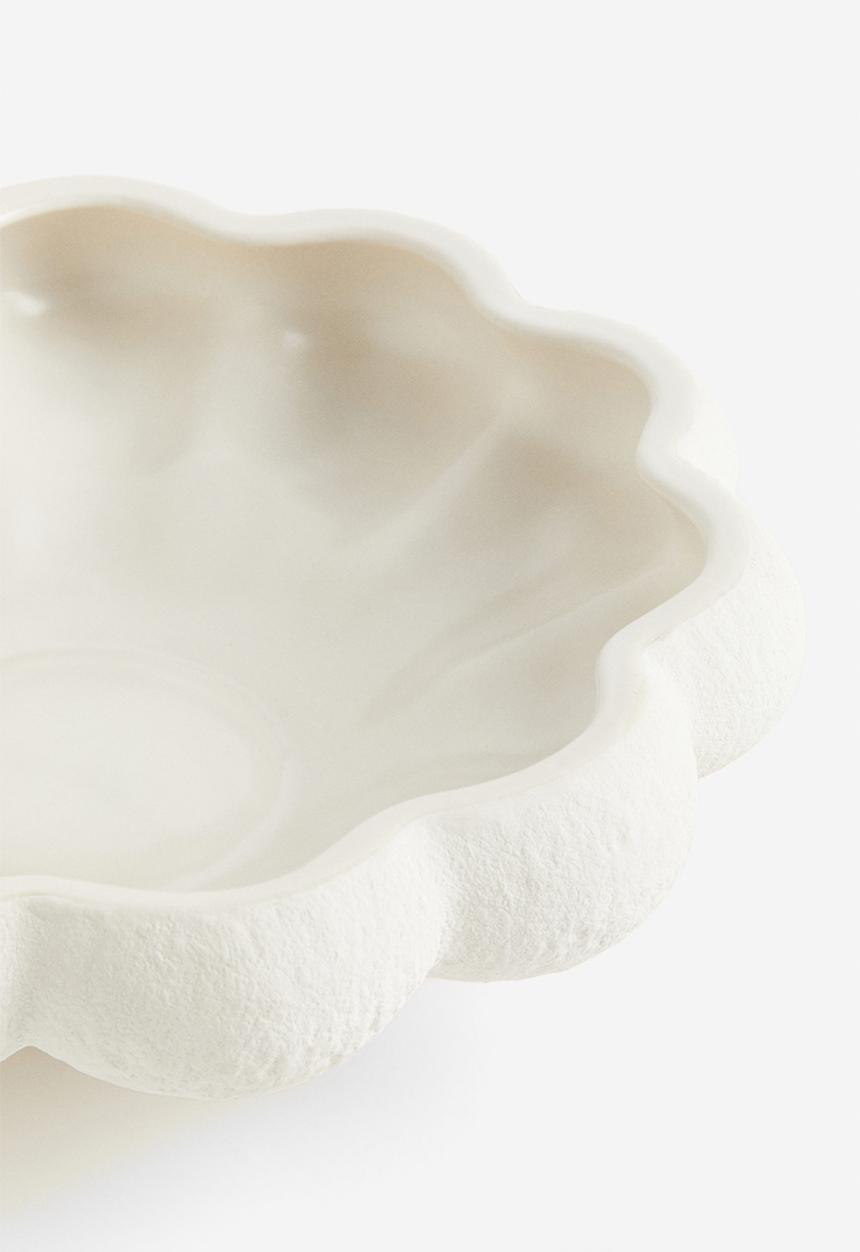 H&M - Stoneware bowl - white