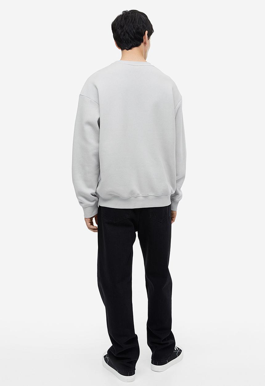 H&M - Loose fit sweatshirt - light grey