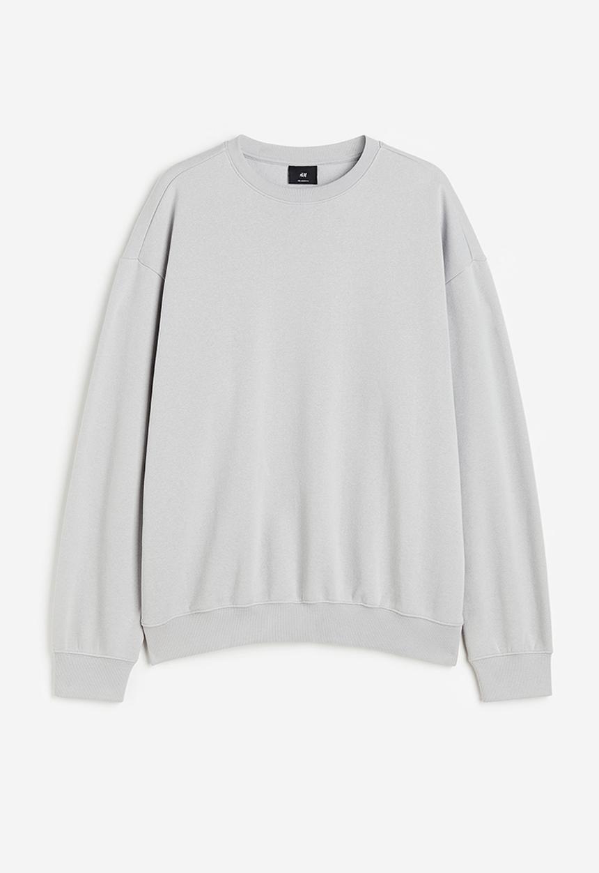 H&M - Loose fit sweatshirt - light grey