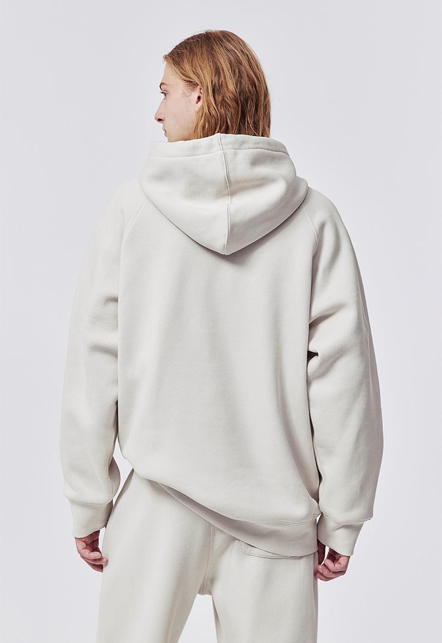 H&M - Oversized fit hoodie - light greige