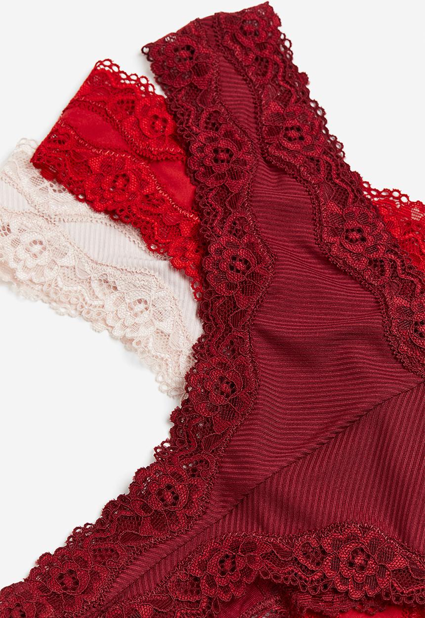 H&M - 3-Pack brazilian briefs - multi
