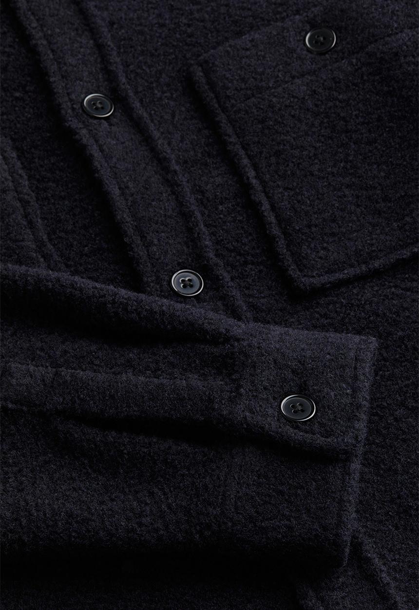 H&M - Loose fit overshirt - navy blue