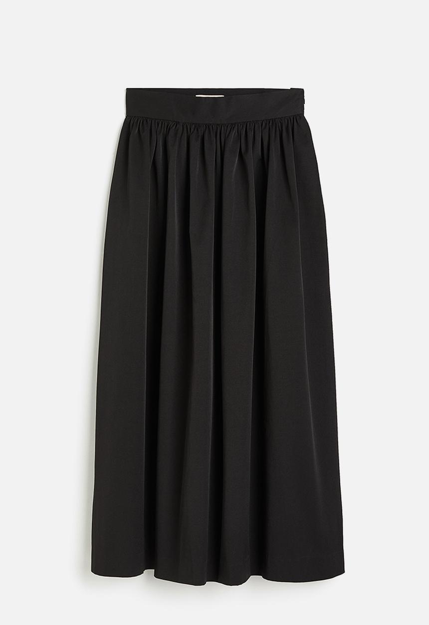 H&M - A-line skirt - black