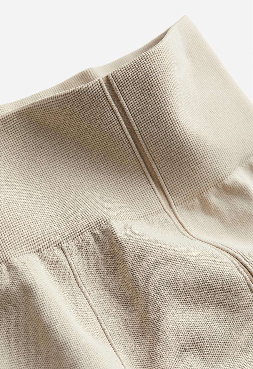 H&M - Drymove™ seamless sports tights - light beige