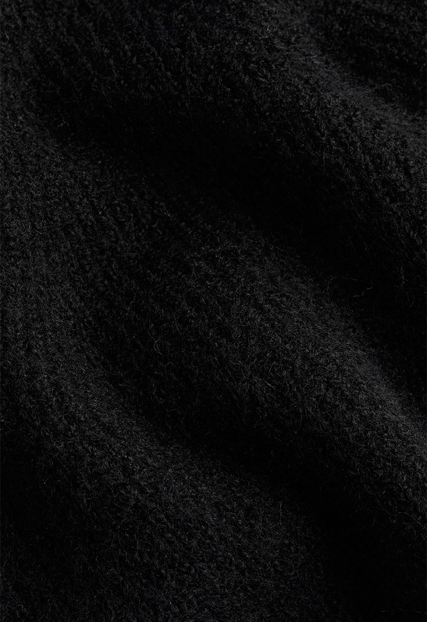 H&M - Rib-knit jumper - black