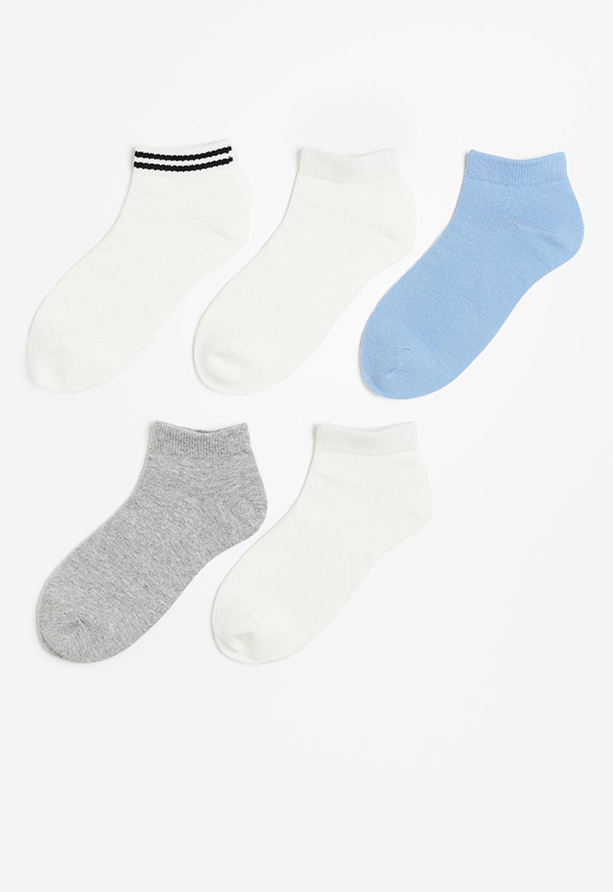 H&M - 5-Pack cotton-blend socks - multi