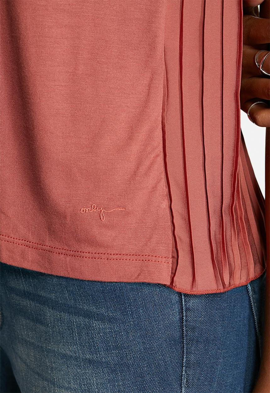 ONLY - Olivia Pleat Tee