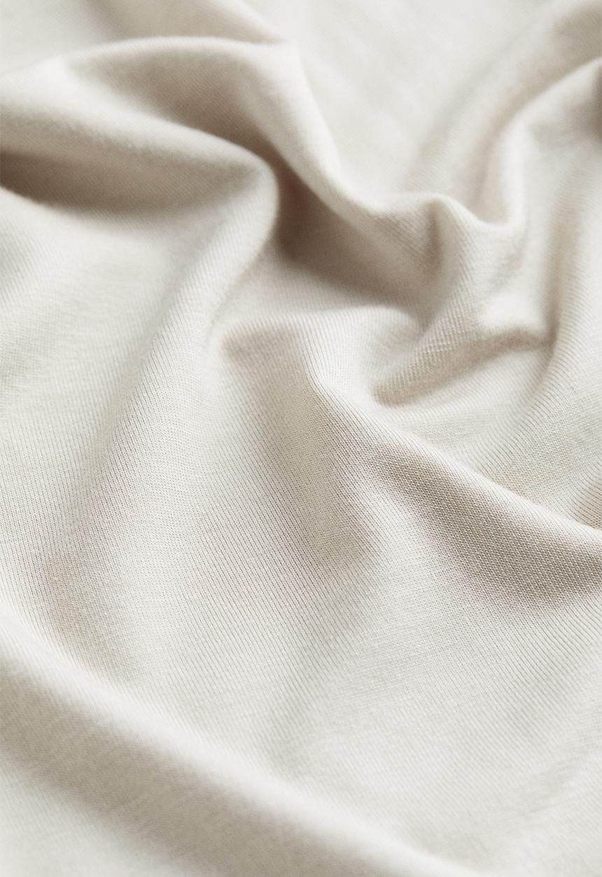 H&M - Polo-neck top - natural white