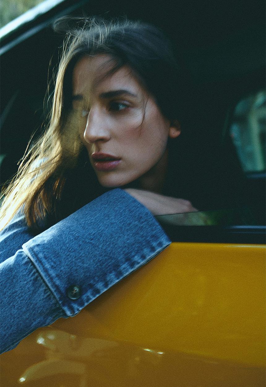 H&M - Fitted denim shirt - denim blue