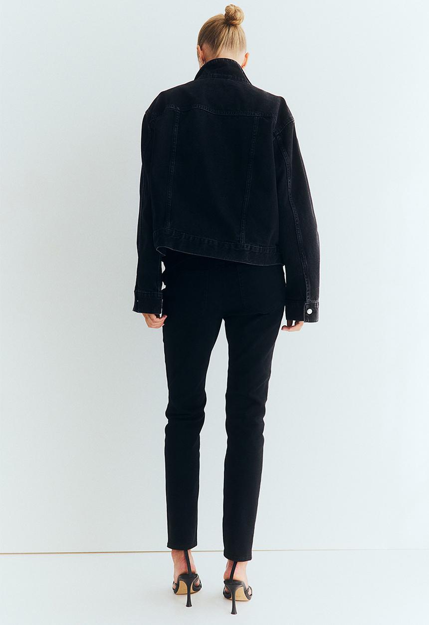 H&M - Mama skinny jeans - black