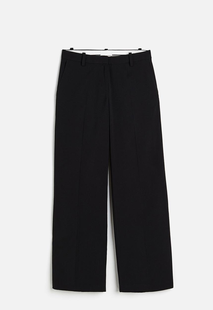 H&M - Tailored trousers - black