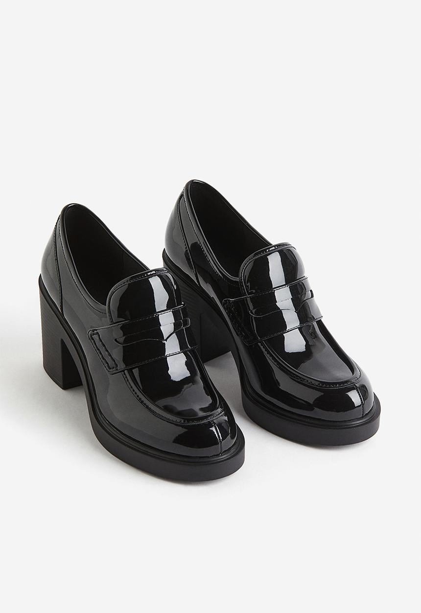 H&M - Heeled loafers - black